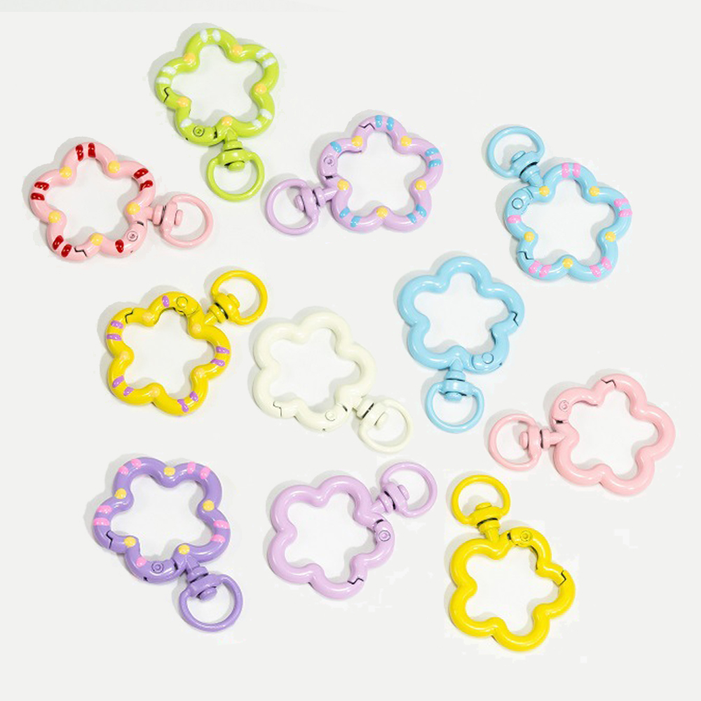 Flower Supplies - 5 pièces fleur mousqueton déclencheur Clips