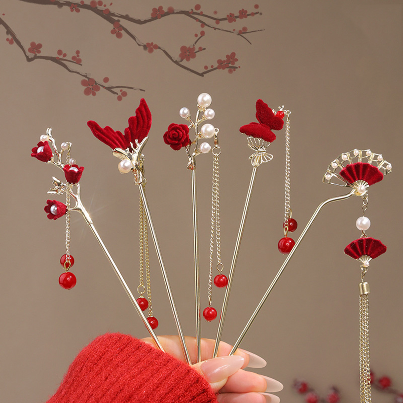Flower Supplies - Épingle à cheveux en forme de