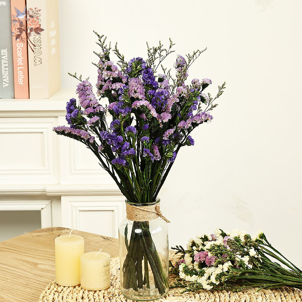 Dried Flower Bunch - Bouquet de fleurs naturelles, 100g, mélange