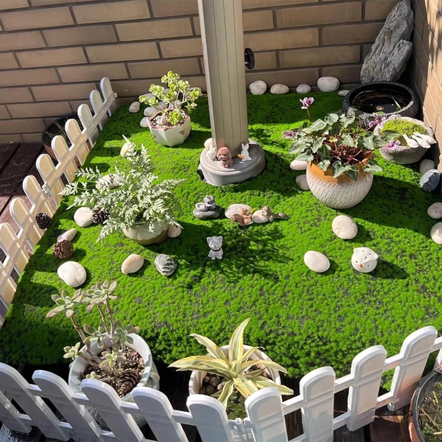 Tapis de mousse artificielle,  - Preserved Moss Sheet avis et prix