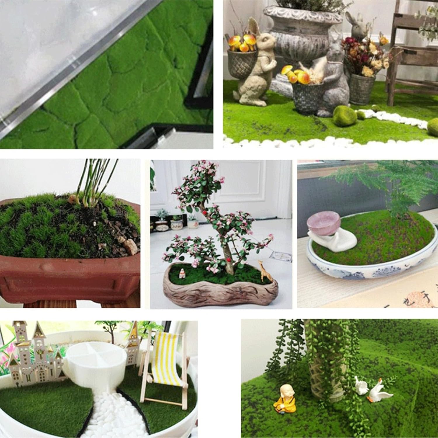Tapis de mousse artificielle,  - Preserved Moss Sheet avis et prix