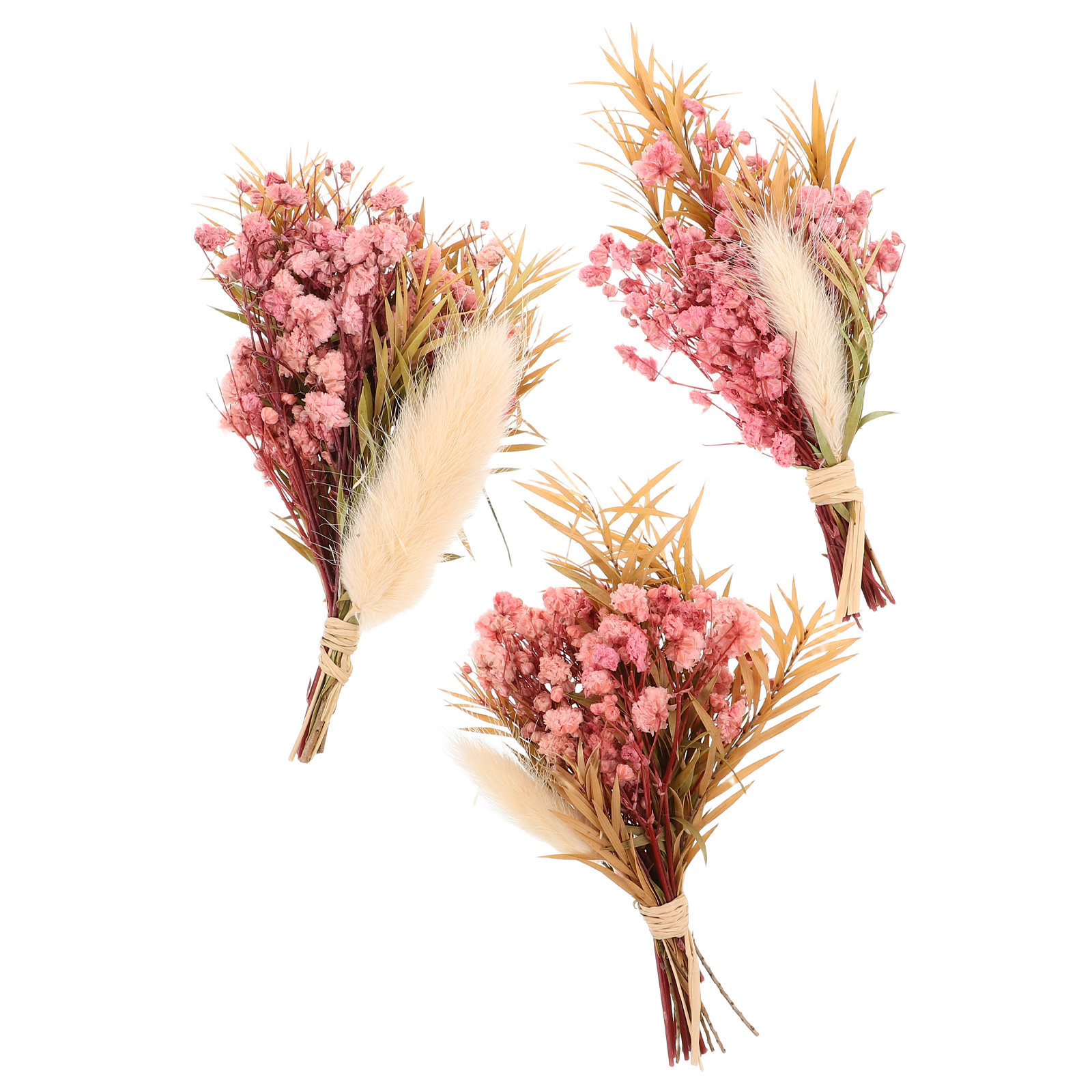 Lot de 3 mini-bouquets de fleu - Dried Flower Bunch avis et prix