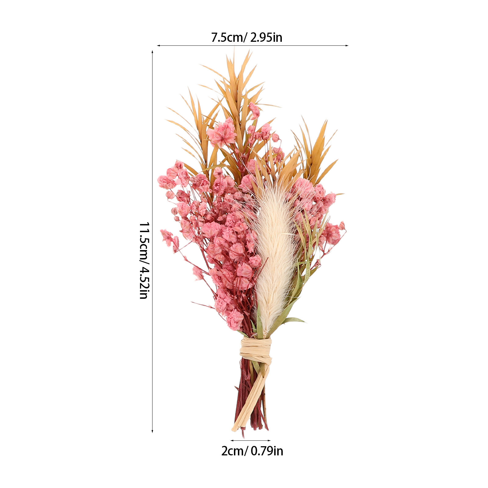 Lot de 3 mini-bouquets de fleu - Dried Flower Bunch avis et prix