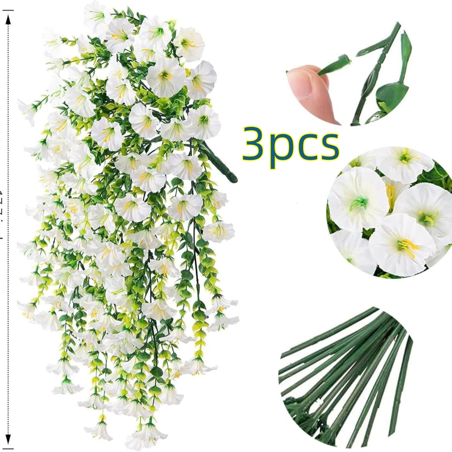3 bouquets de fleurs artificie - Dried Flower Bunch avis et prix