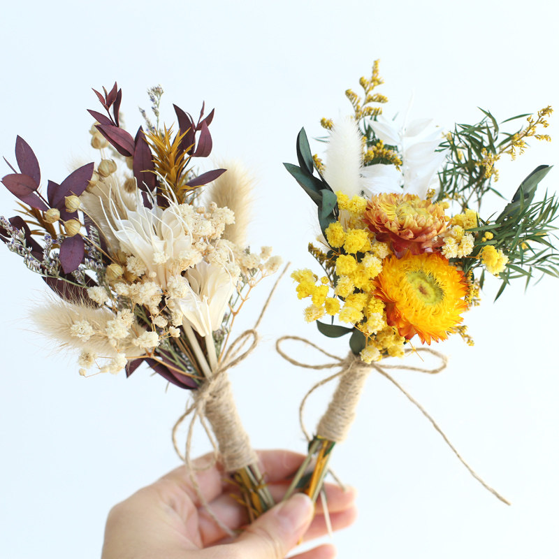 Bouquet de fleurs séchées natu - Dried Flower Bunch avis et prix