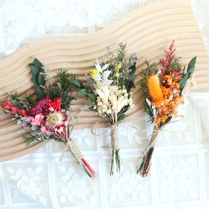 Bouquet de fleurs séchées natu - Dried Flower Bunch avis et prix
